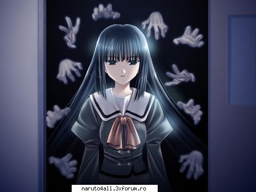 tu in varianta anime - cum credetzi ca atzi arata in varianta anime? eu - cafenea